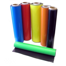 Imán de goma flexible colorido con PVC colorido
